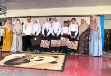 SMPN 12 Depok Isi Peringatan Maulid Nabi dengan Berbagi untuk 148 Yatim dan Duafa SMPN 12 Depok beragi di maulid Nabi 2