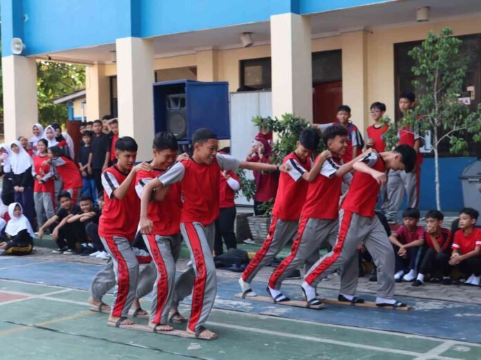SMPN 26 Depok kegiatan lomba17 agustus 1
