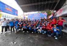 Semarak HUT RI dan Ulang Tahun Partai, DPC Demokrat Depok Gelar Lomba Rakyat Hingga Donor Darah