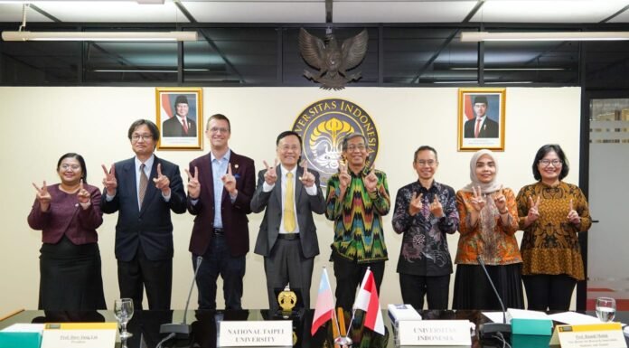 UI dan NTPU Taiwan Perluas Kolaborasi Akademik hingga Riset AI