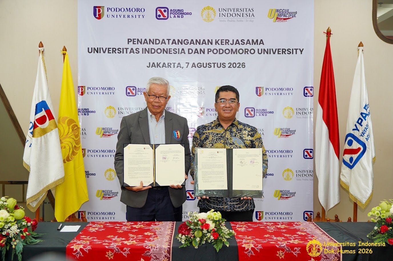 Universitas Indonesia dan UAP Kolaborasi Cetak Talenta Unggul