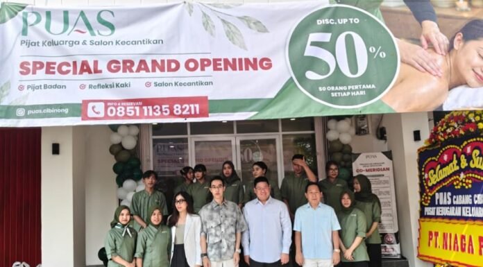 PUAS Pijat Keluarga Hadir di Cibinong, Tawarkan Layanan Relaksasi Mulai Rp50 Ribu