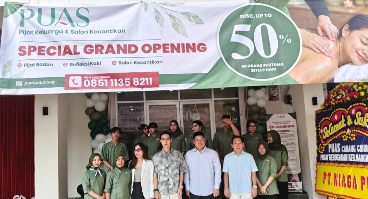 PUAS Pijat Keluarga Hadir di Cibinong, Tawarkan Layanan Relaksasi Mulai Rp50 Ribu