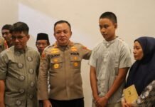 Asa dari Depok untuk Jurnalis Korban Krakatau, Kapolres : Mari Sama-sama Bermunajat