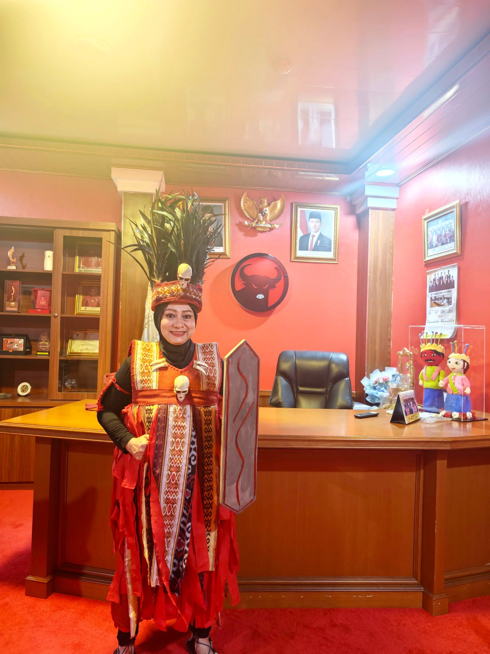 Semarak Baju Adat Warnai HUT ke-27 DPRD Depok, Hj. Yuni Indriany Tegaskan Komitmen Pengabdian