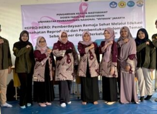 Potret Saat Tim FK UPNVJ Edukasi Siswa SMP di Depok Soal Kesehatan Reproduksi