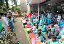 Maulid Nabi Muhammad SAW di SDN Sukmajaya 1, Ribuan Siswa Teladani Akhlak Mulia lewat Dongeng Islami Maulid Nabi Muhammad SAW di SDN Sukmajaya 1 a