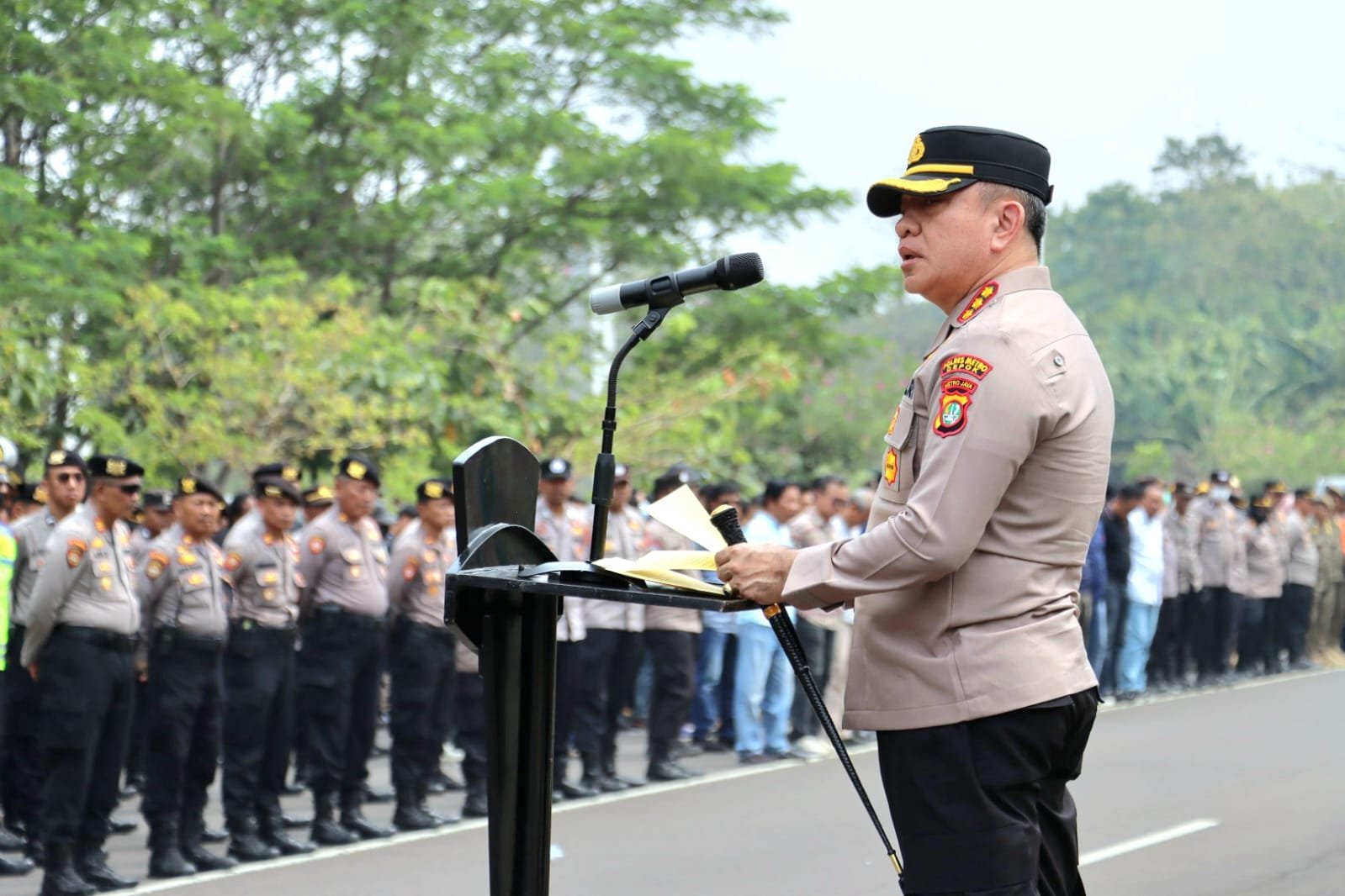 Amankan El Clasico Persija vs Persib, Polres Metro Depok Siagakan 635 Personel Gabungan