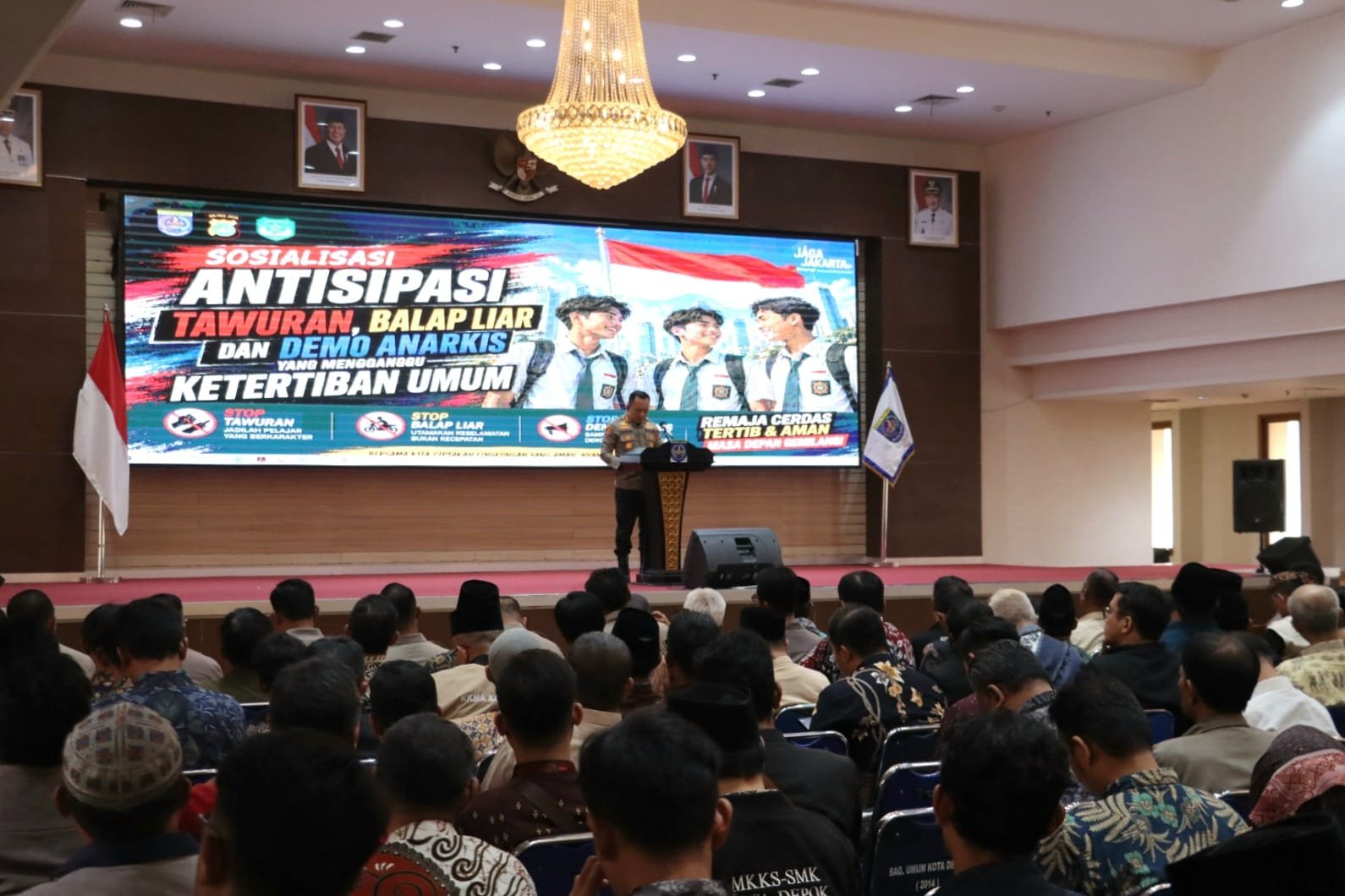 Polres Metro Depok Usung Konsep “Bapak Asuh” Tekan Tawuran Pelajar