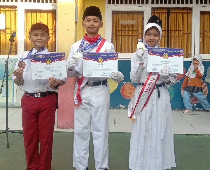 Tiga Siswa SDN Utan Jaya Harumkan Nama Sekolah di FORKI Depok Cup V Prestasi SDN Utan Jaya di Fokri 1