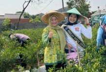 Apresiasi Rawageni Farm, Hj. Yuni Indriany Ajak Warga Depok Galakkan Urban Farming
