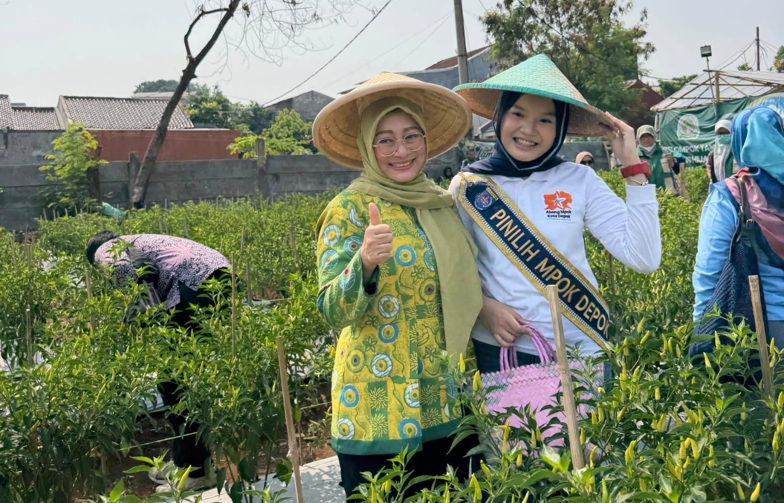Apresiasi Rawageni Farm, Hj. Yuni Indriany Ajak Warga Depok Galakkan Urban Farming
