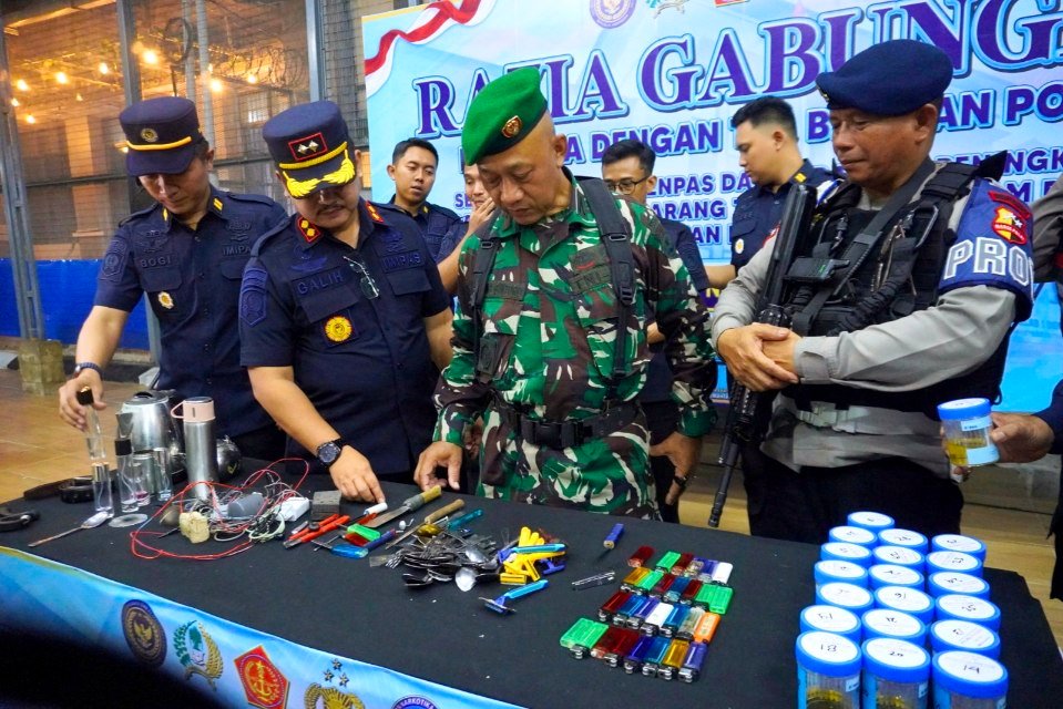 Rutan Kelas 1 Depok Razia Mendadak, Zero Narkoba dan Ponsel