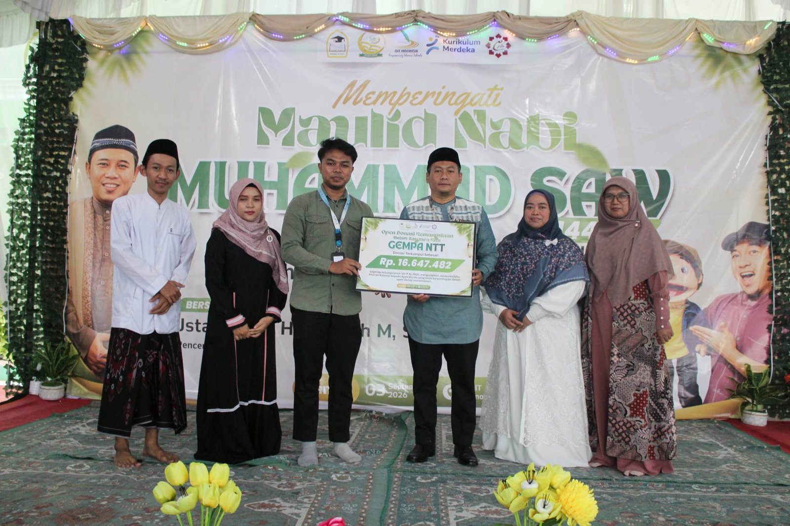 SDIT Al Fadl Peringati Maulid Nabi Muhammad SAW Berbalut Lomba Budaya Islami dan Aksi Kemanusiaan SDIT Al Fadl gelar Maulid Nabi Muhammad SAW 2
