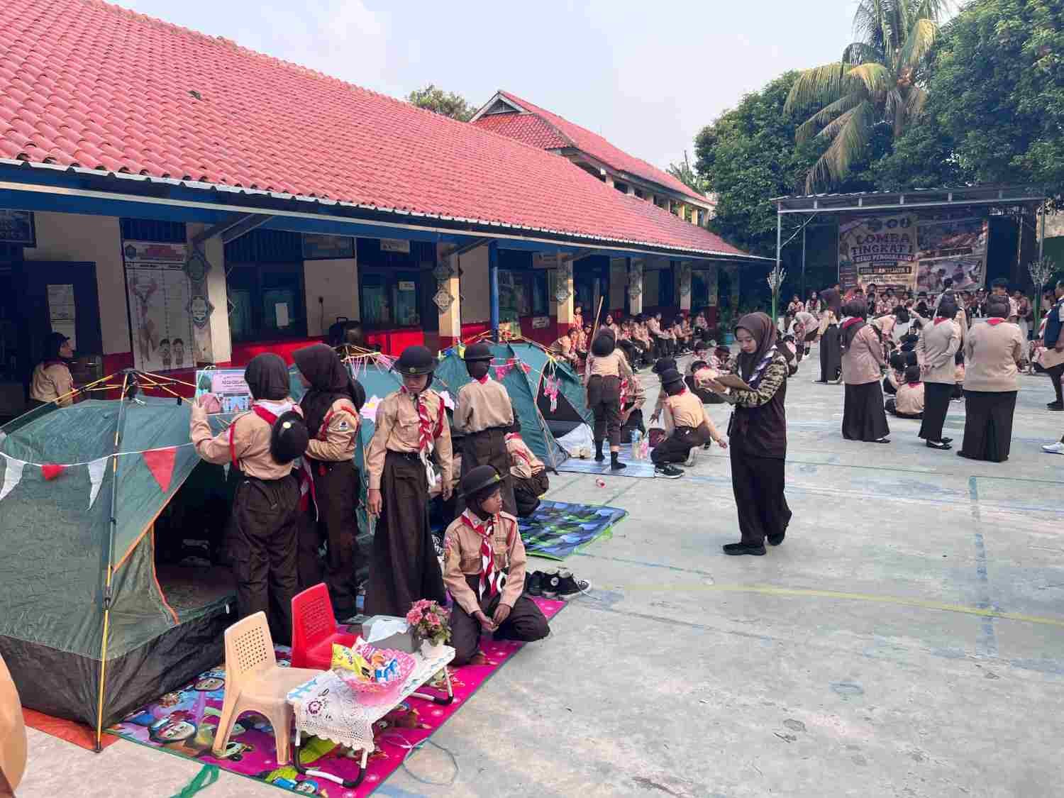 Ratusan Penggalang SDN Baktijaya 1 Unjuk Keterampilan di LT I, Siap Melaju ke LT II Sukmajaya SDN Baktijaya 1 pramuka 2