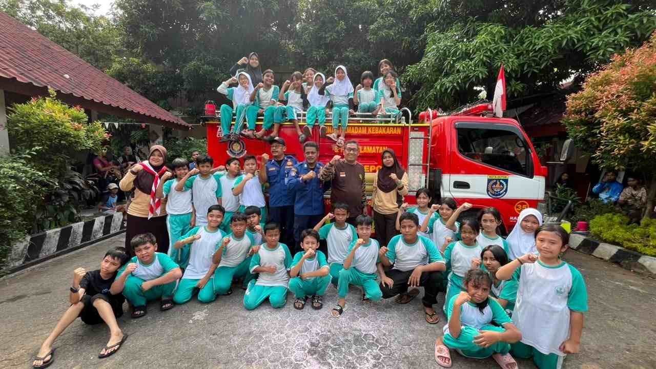 SDN Beji 6 Depok Gelar Perjusa, Ada Malam Api Unggun hingga Edukasi Mitigasi Bencana SDN Beji 6 gelar perjusa 4