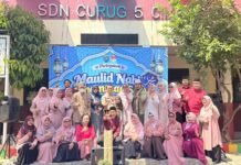SDN Curug 5 Gelar Peringatan Maulid Nabi, Ajak Siswa Teladani Akhlak Rasulullah SDN Curug 5 gelar maulid nabi 2