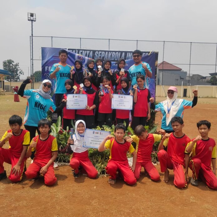 SDN Pondok Cina 3 juara Olahraga tradisional
