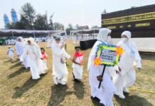 920 Santri Ikuti Manasik Haji Sahabat Keluarga dari BKPAKSI Kota Depok Santri di BKPAKSI Kota Depok 1