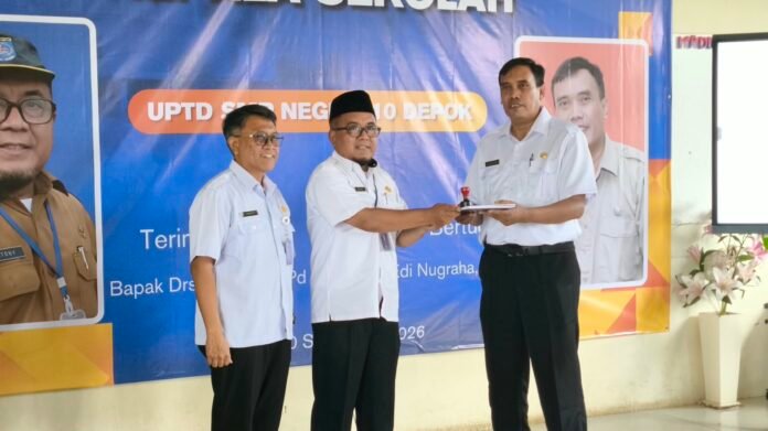 Sertijab jabatan SMPN 10 Depok 1