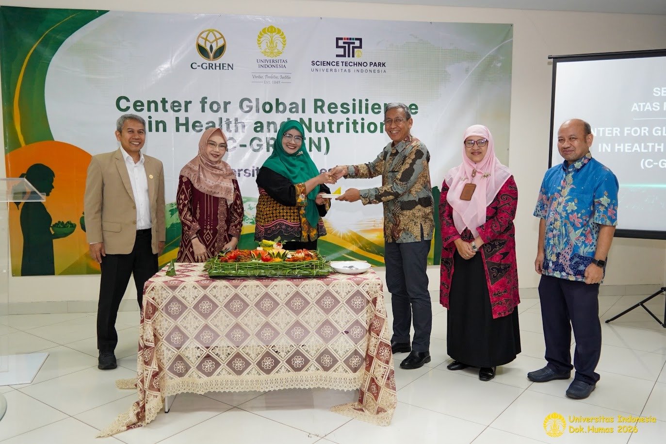 UI Resmi Luncurkan Pusat Riset C GRHEN dan Proyek TBC senilai USD 20 Juta
