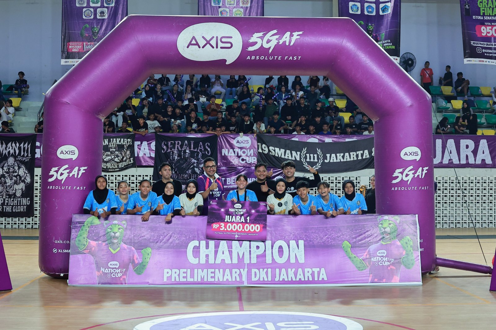 SMK Nusantara Kembali Dominasi Jakarta, Dua Tim Melaju ke Final Nasional AXIS Nation Cup 2026