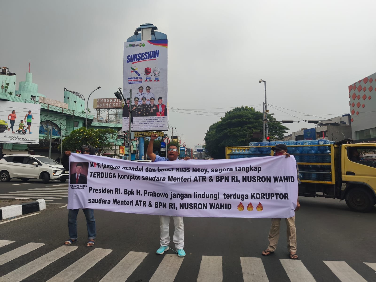 Aktivis Depok Desak KPK Jemput Paksa Menteri ATR/BPN Nusron Wahid
