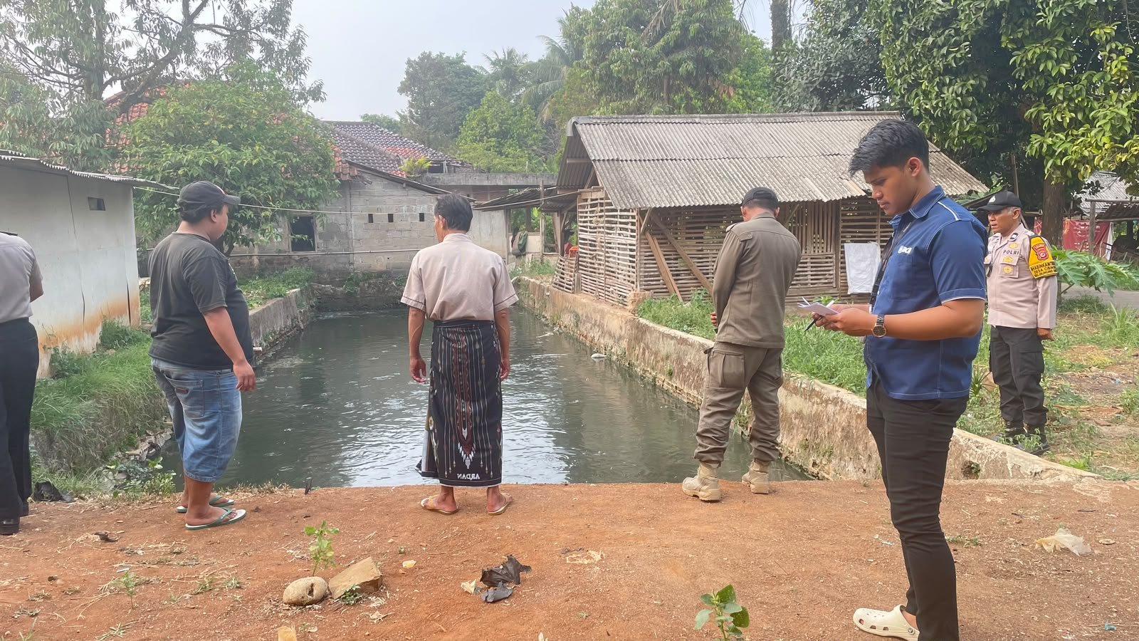 Balita di Bogor Ditemukan Meninggal Diduga Tenggelam di Kolam Lele, Polisi Cek TKP