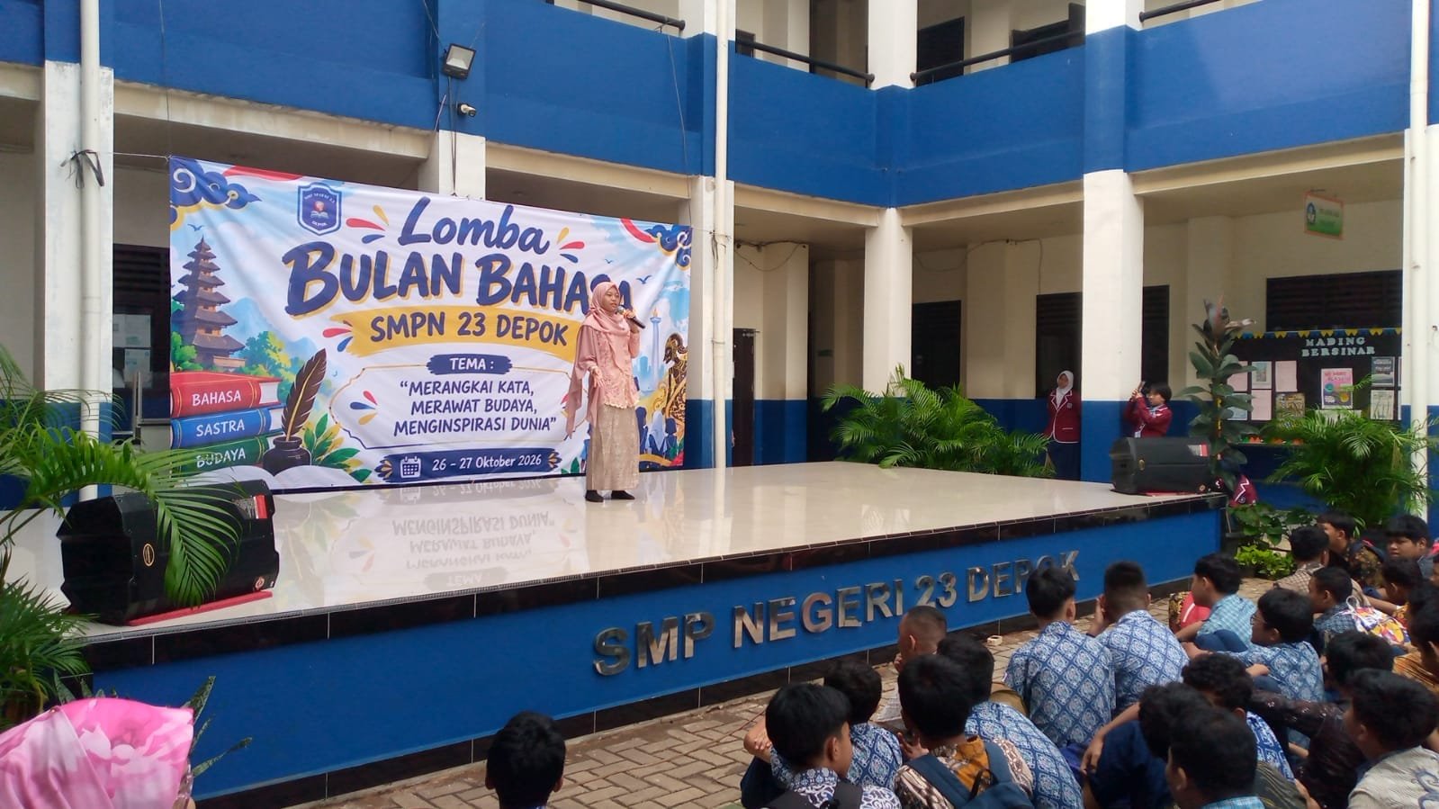 Merangkai Kata di Bulan Bahasa, SMPN 23 Depok Antar Murid Berbakat ke Ajang Kota Bulan Bahasa SMPN 23 Depok 2