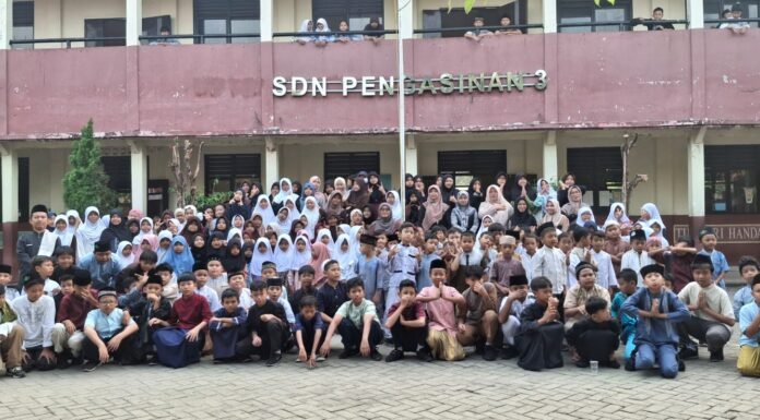 Semarak Hari Santri di SDN Pengasinan 3: Memupuk Karakter dan Mengenal Makna Perjuangan