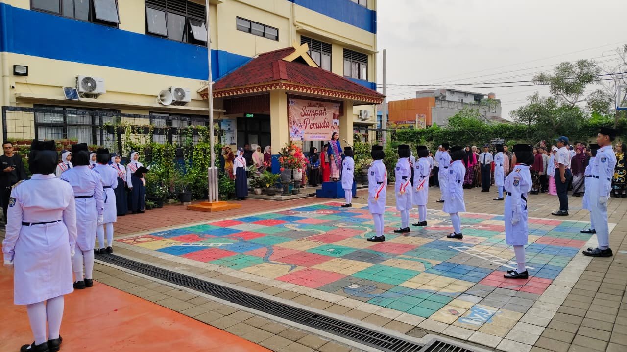 Semarak Peringatan Sumpah Pemuda, SMPN 29 Depok Gelar Tiga Lomba Edukatif Hari Sumpah Pemuda di SMPN 22 Depok 2