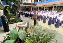 216 Siswa SMPN 16 Depok Ditempa Jadi Calon Pemimpin Berkarakter Pancasila Lewat LDKS 2026 LDKS SMPN 16 Depok 1