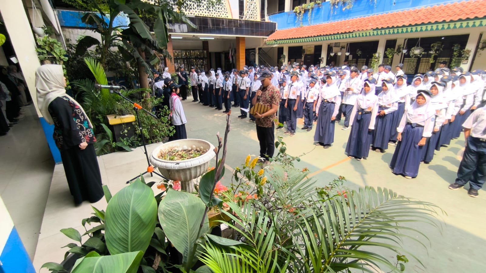 216 Siswa SMPN 16 Depok Ditempa Jadi Calon Pemimpin Berkarakter Pancasila Lewat LDKS 2026 LDKS SMPN 16 Depok 1