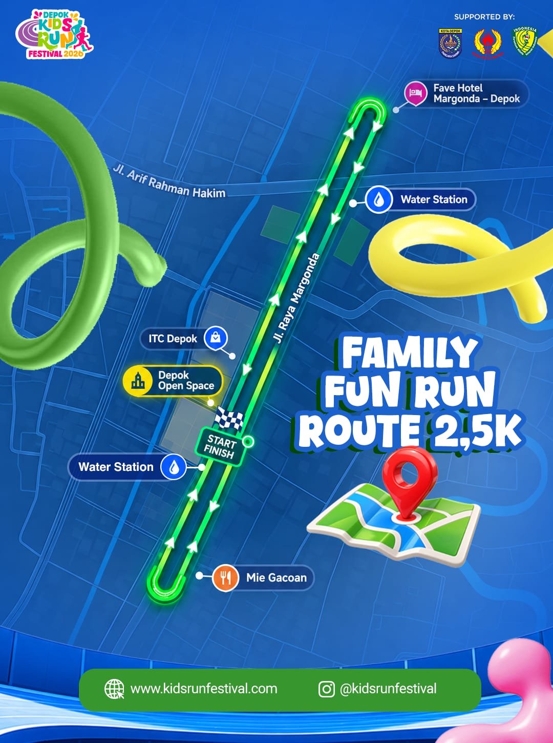 Panitia Rilis Panduan Teknis Depok Kids Run Festival 2026