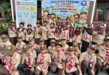 SDN Sukatani 7 Gelar Persari untuk 360 Siswa, Tanamkan Karakter Lewat Permainan Ketangkasan Persari SDN Sukatani 7 c