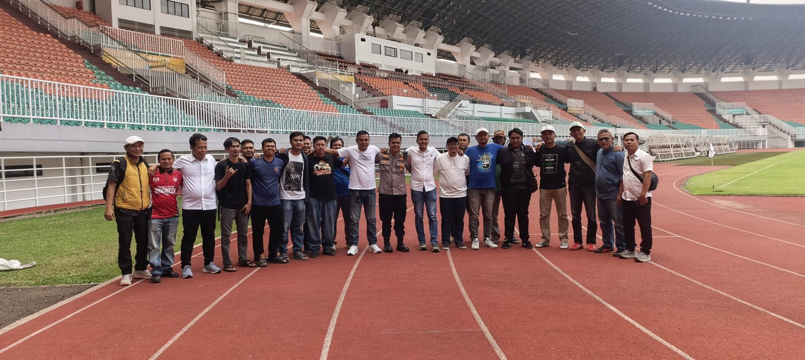 Jelang Laga Garudayaksa FC VS Persib di Pakansari, Polres Bogor Ajak Suporter Deklarasi Damai
