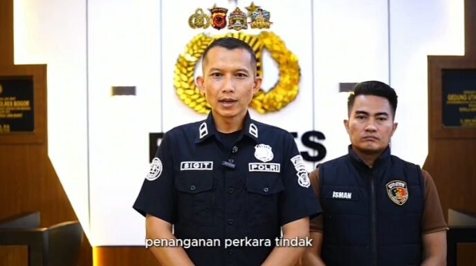 Kurang dari 24 Jam, Polres Bogor Tangkap Tersangka Pembacok Bobotoh
