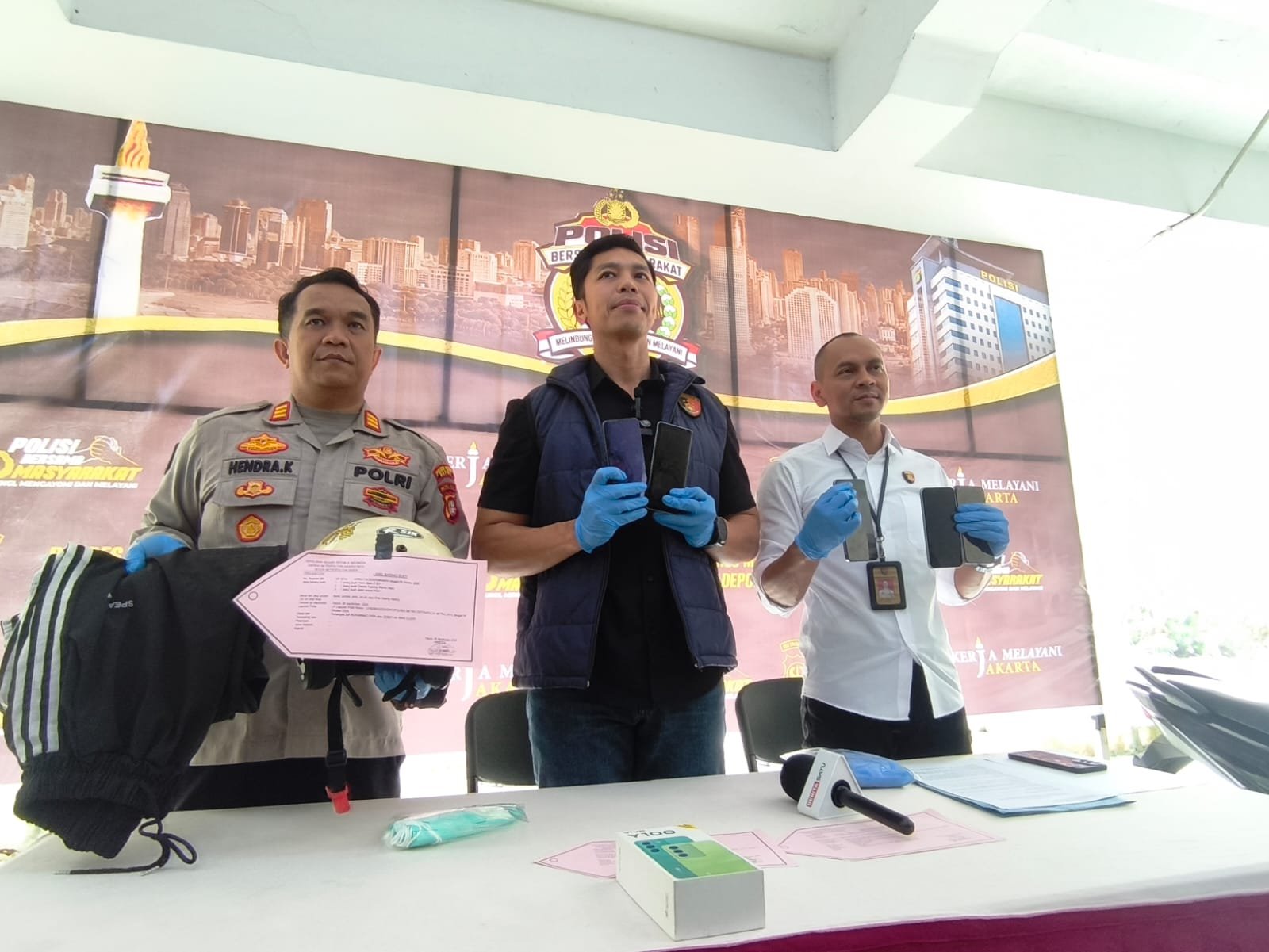 Polres Metro Depok Ringkus Spesialis Jambret 30 TKP di Depok dan Bogor