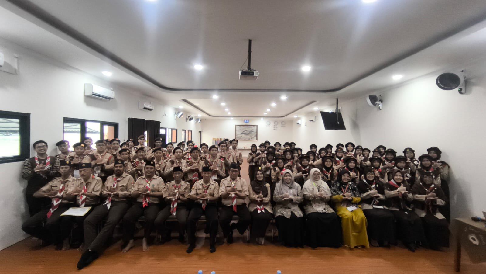 55 Penggalang dari Kwaran Beji Siap Menjadi Pramuka Garuda Pramuka garuda tingkat penggalang beji 2
