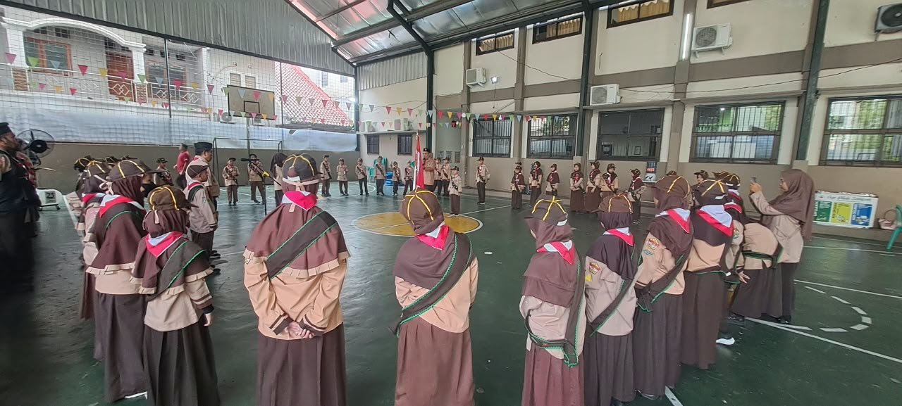 Kwaran Beji Verifikasi Calon Pramuka Siaga Garuda : 58 Peserta dari Dua Pangkalan Diuji Empat Kompetensi Pramuka kwaran Kecamatan Beji 1