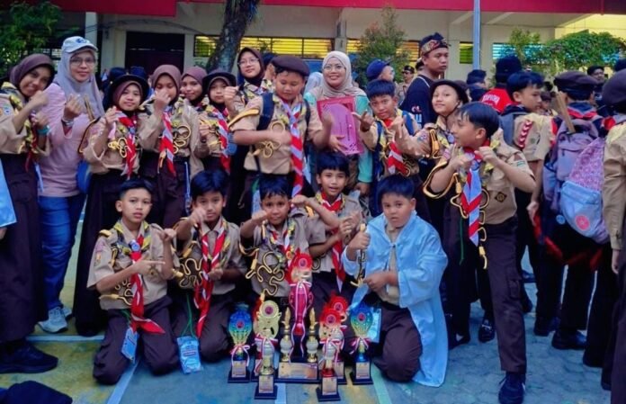 Prestasi pramuka SDN Sukamaju 2 a