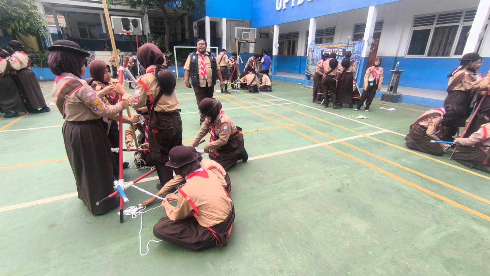 Kwarran Sukmajaya Seleksi Ketat Pramuka Garuda dengan Konsep Jelajah Kota Seleksi Pramuka garuda sukmajaya 4